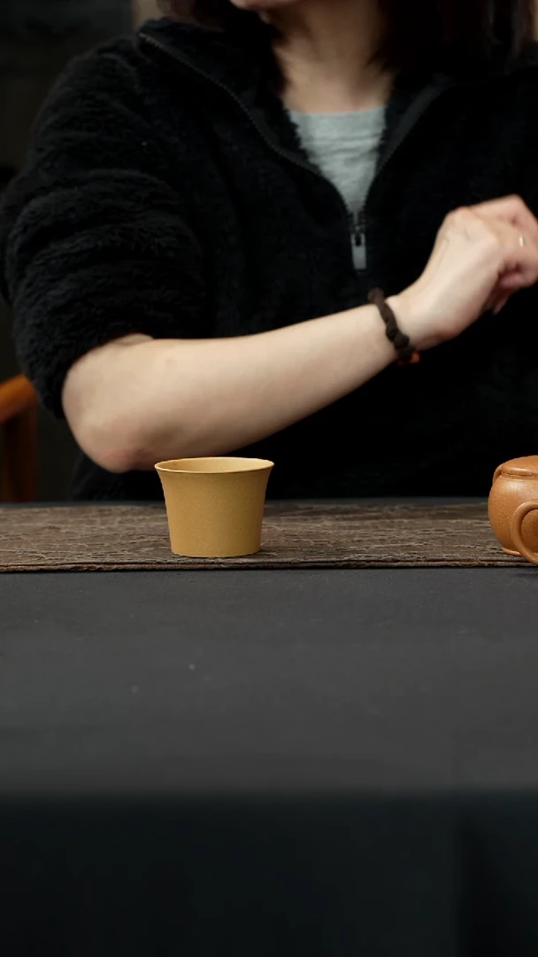 【闪购商品】紫砂茶壶黄段主人杯70cc