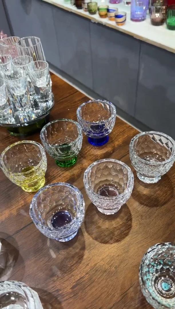 闪烁茶杯6只装各一
