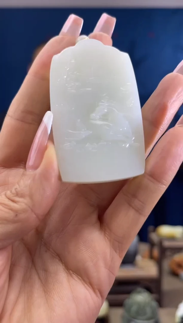 颈饰未镶嵌和田玉1