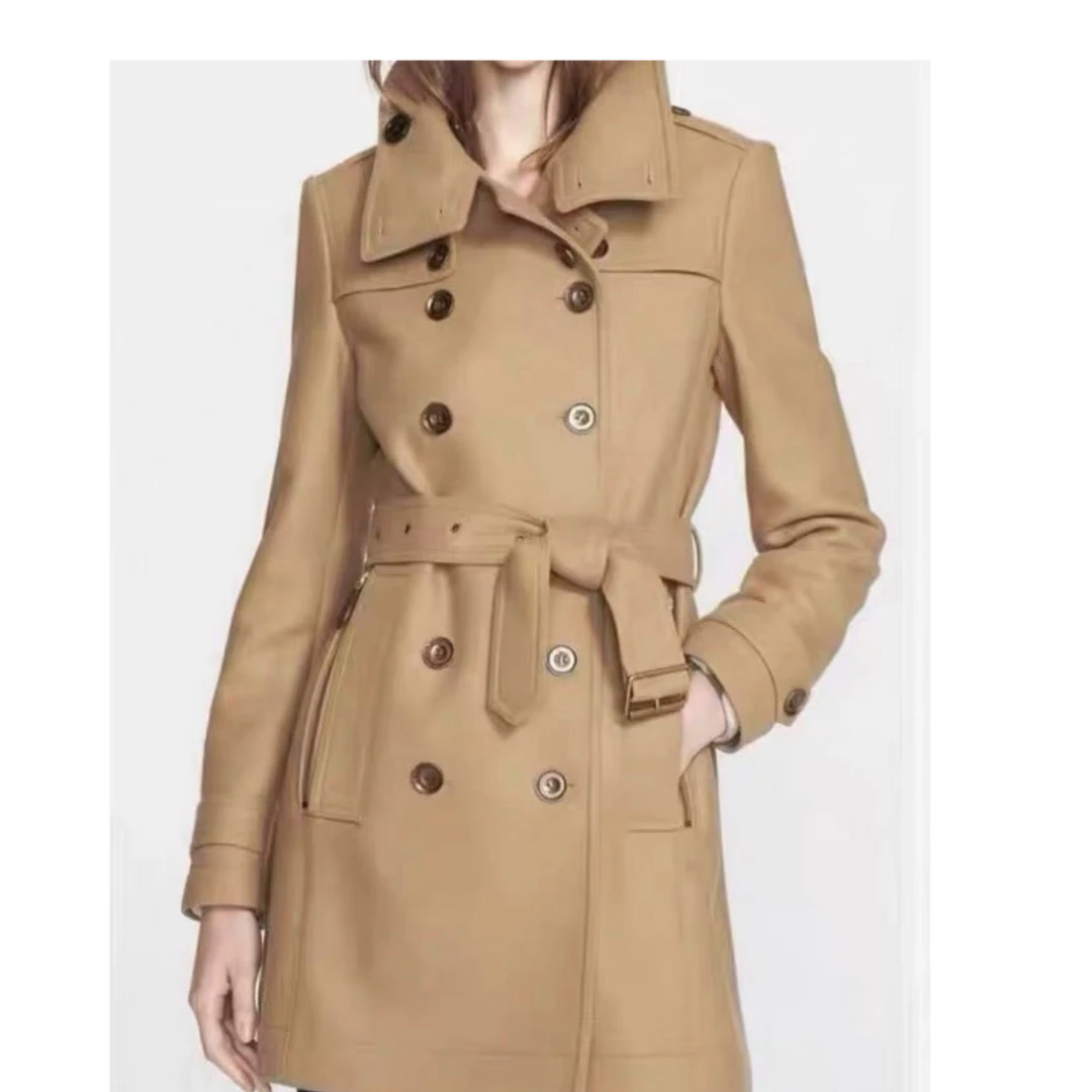 99新 BURBERRY/博柏利 海囤/巴宝莉 风衣 /uk4码/sy63646