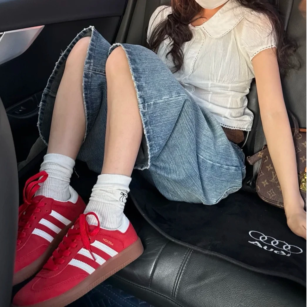 小众ins千金风德训情侣款男女鞋2025春季夏季新款运动休闲板鞋mm6