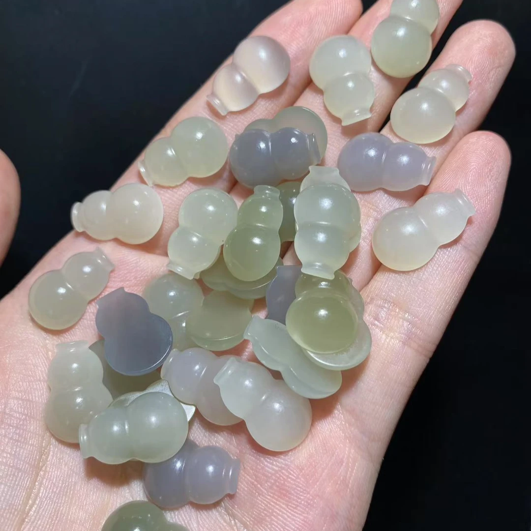 天然和田玉晴水福禄葫芦Diy配饰时尚气质百搭精工雕刻正品配饰