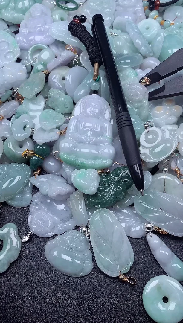 颈饰未镶嵌翡翠终**.13