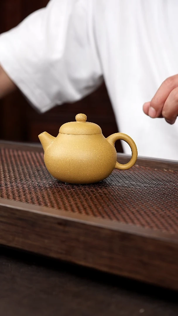 茶壶紫砂葵黄 文旦