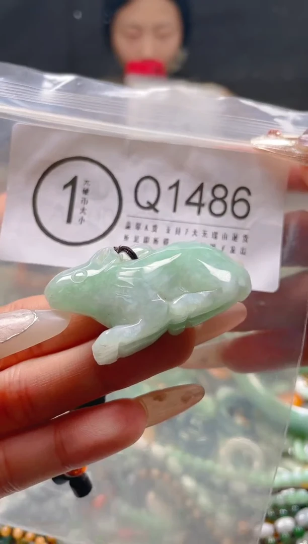 【闪购商品】翡翠颈饰未镶嵌/Q/翡翠A货一图一物
