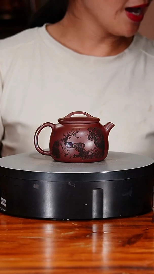 宜兴原矿紫砂壶茶壶150C