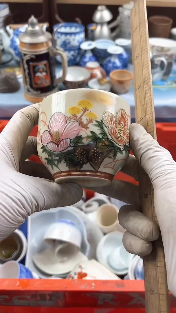 瓷片?*槿英歌瓷器满19.9包邮