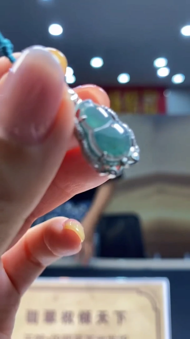 翡翠未镶嵌颈饰********7