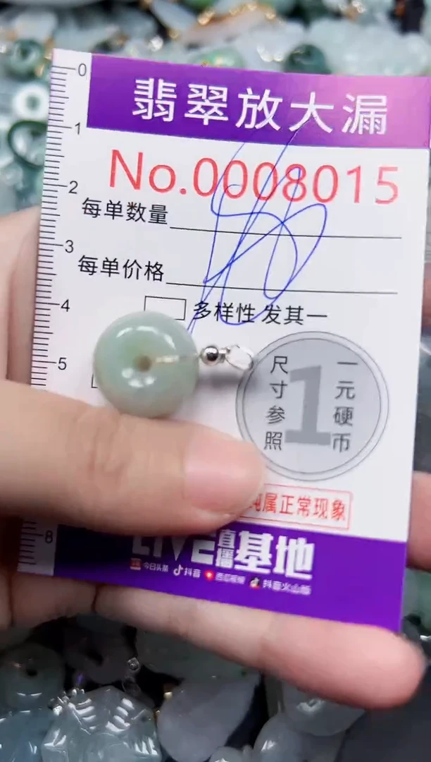 颈饰未镶嵌翡翠8015