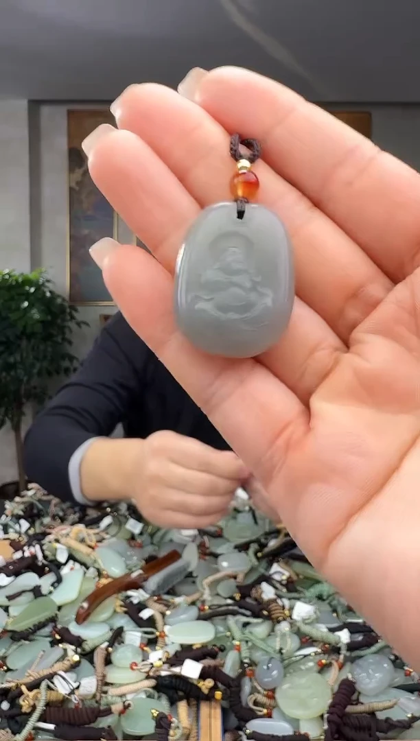 颈饰未镶嵌和田玉拍一发一多样性发货