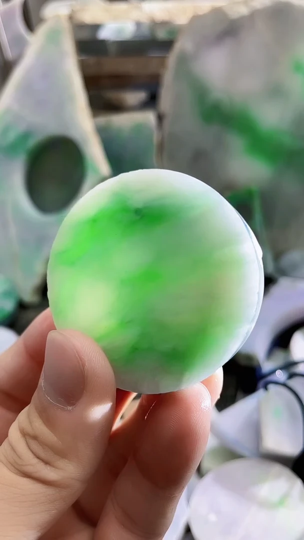 裸石翡翠天然A货翡翠板料