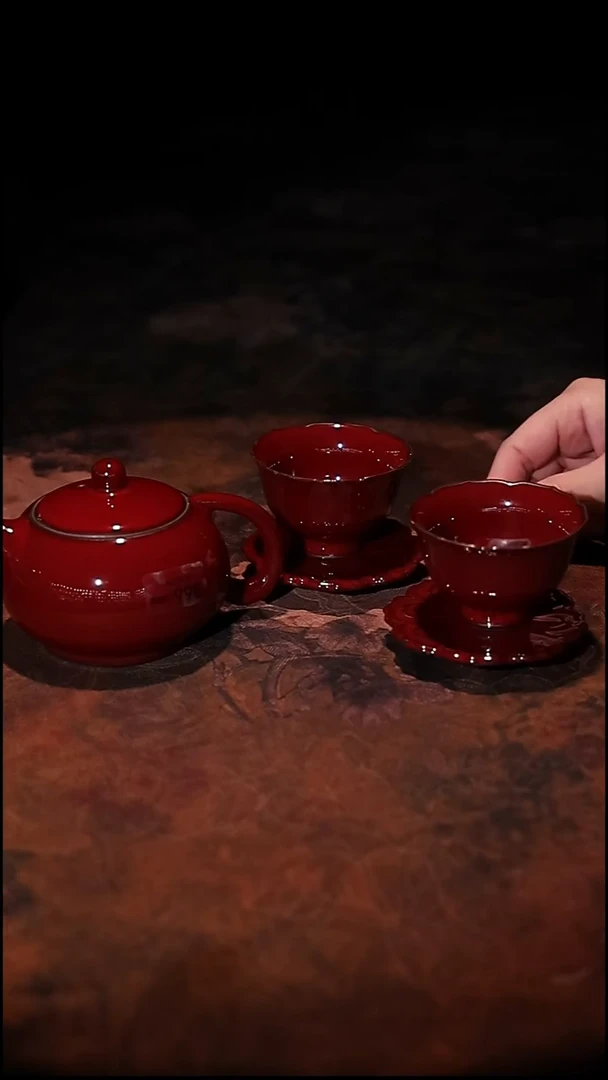 陶瓷茶具（无礼盒）@@A11976