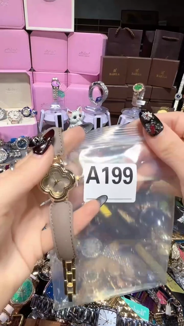 石英机芯不锈钢不锈钢直播定闪专用