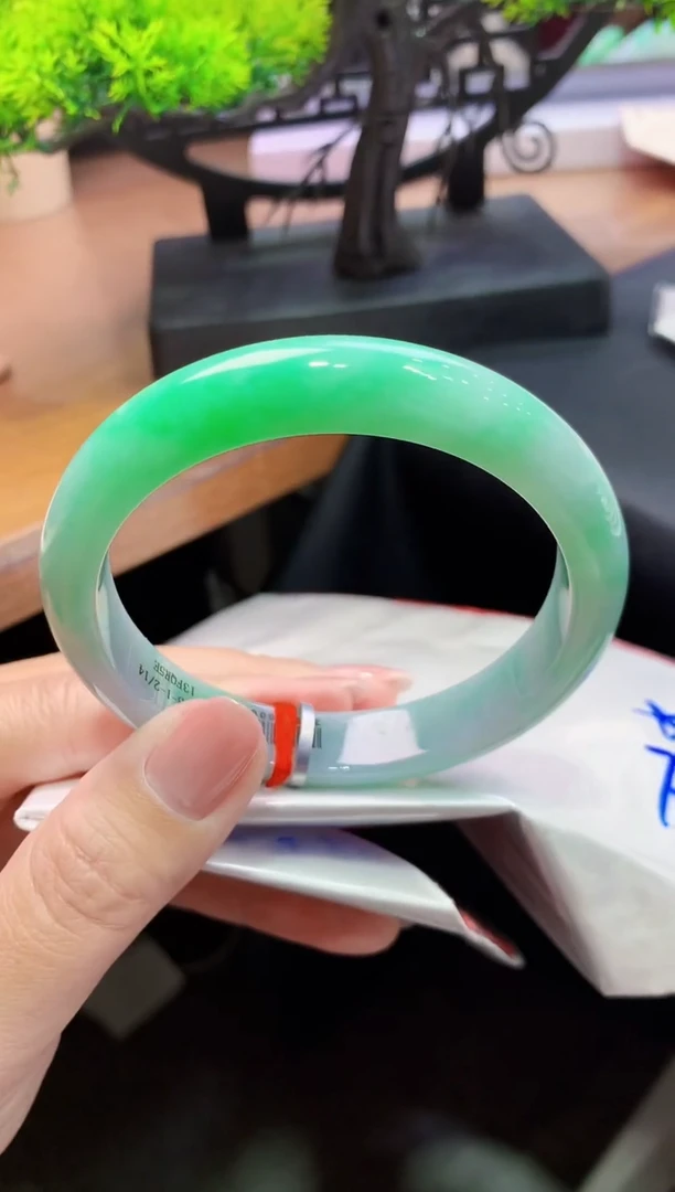 未镶嵌手镯翡翠f65天然缅甸翡翠A货63正圈