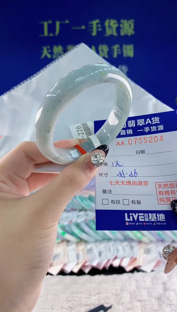 未镶嵌手镯翡翠04天然翡翠A货