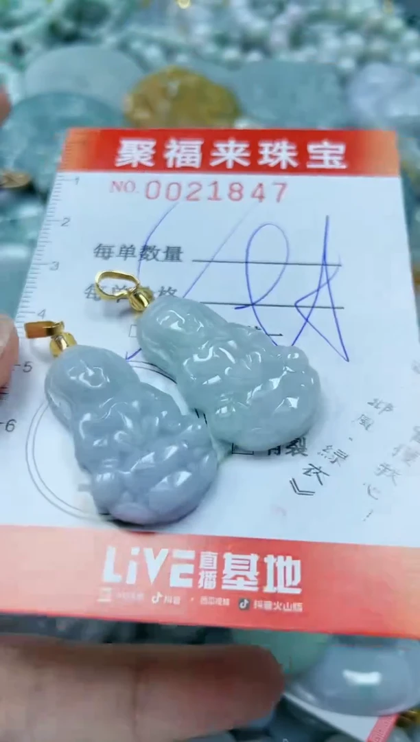 【闪购商品】翡翠颈饰未镶嵌闪购0021847多样性发其一