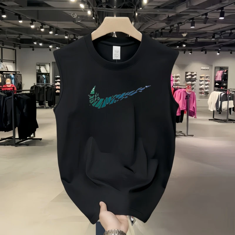 一折专区丨百亿秒杀丨男士纯棉运动背心宽松百搭无袖坎肩潮牌体恤