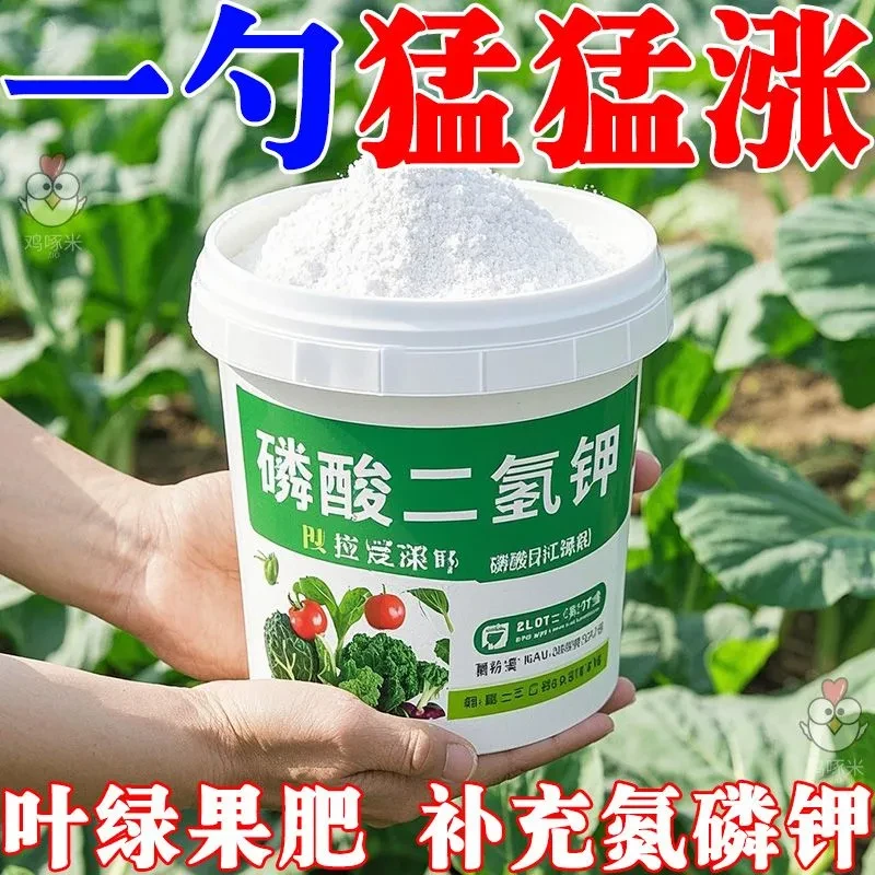 磷酸二氢钾花肥叶面肥通用型磷钾肥促开花肥料花卉植物水溶网眼袋