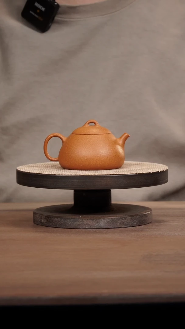 茶壶紫砂老黄段小品