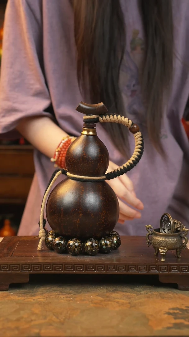 096大漆一物一拍记葫堂出品【不带手串】