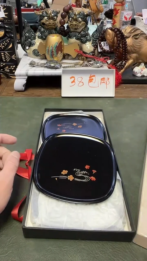 598····木胎4小盘