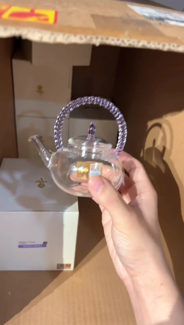 禾器-珠莲壶-浅紫色
