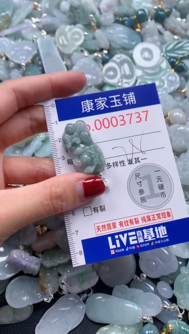 颈饰未镶嵌翡翠3737