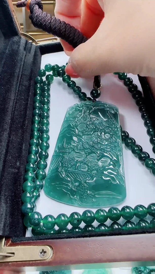 颈饰未镶嵌翡翠多样性发其一79257