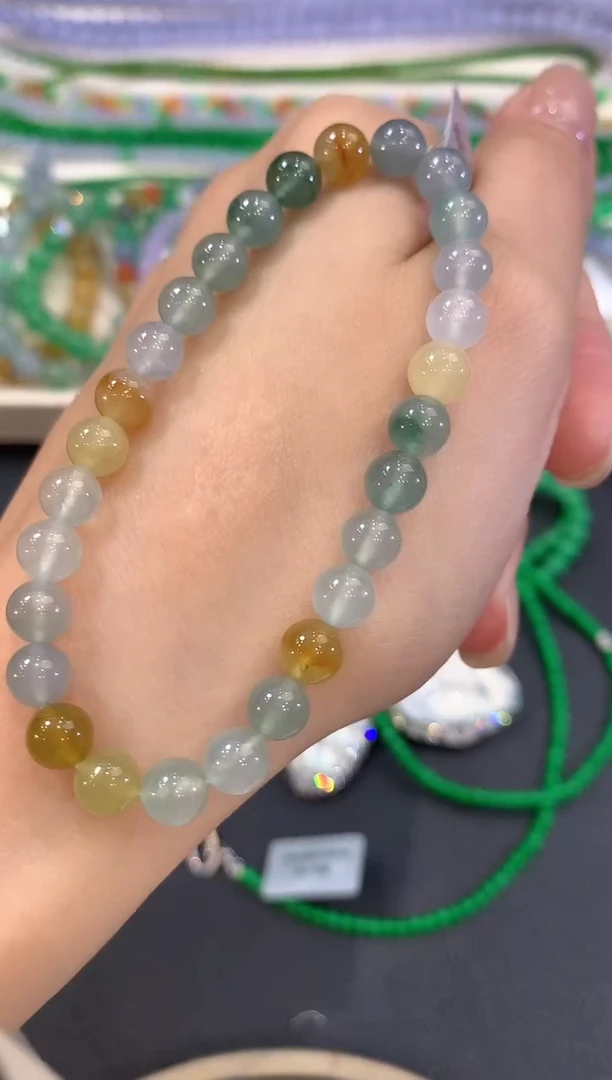 未镶嵌手串翡翠w114