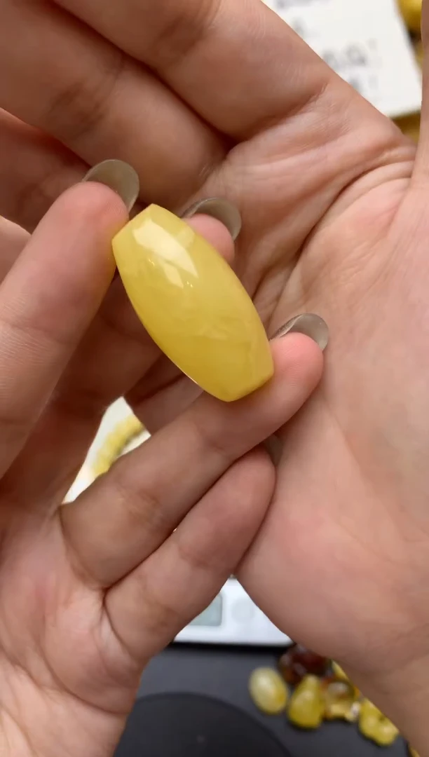 未镶嵌琥珀珠宝奇石100琥珀蜜蜡微瑕花粉