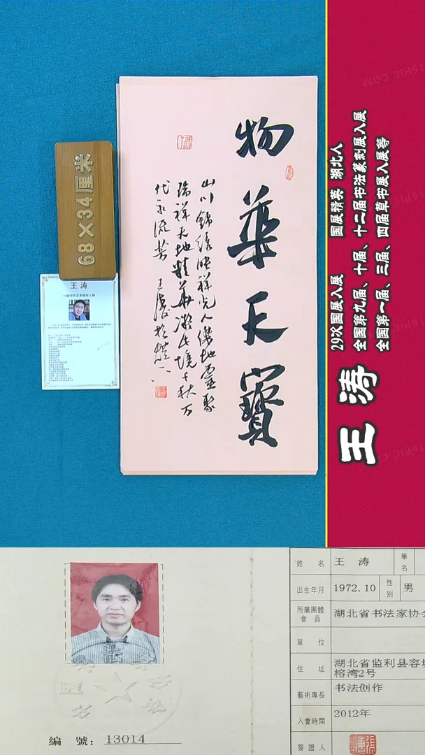 书法194R王涛书法作品