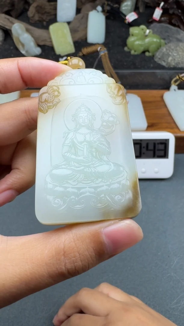 颈饰未镶嵌和田玉1