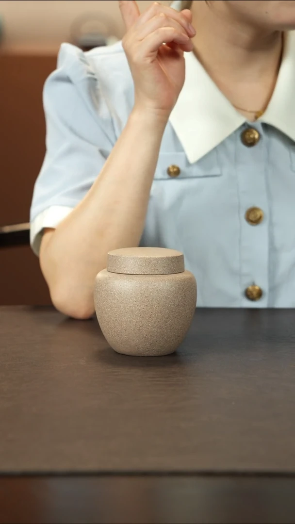 紫砂茶叶罐直播福利定窑白茶叶罐