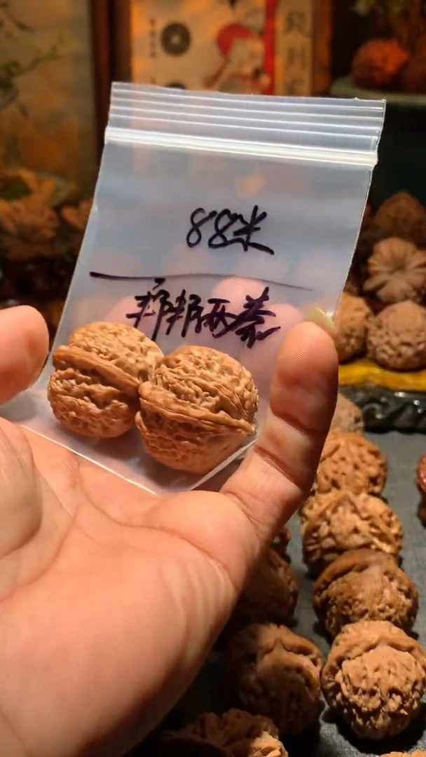 把件桃核邦**拳丰泰文玩 白狮子   32尺寸左右打底不退不换