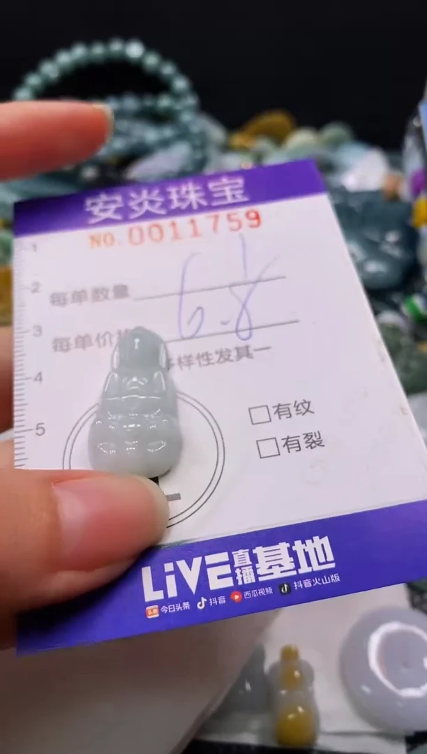 颈饰未镶嵌翡翠闪购0011759