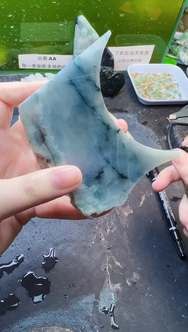 翡翠未镶嵌颈饰天然翡翠063