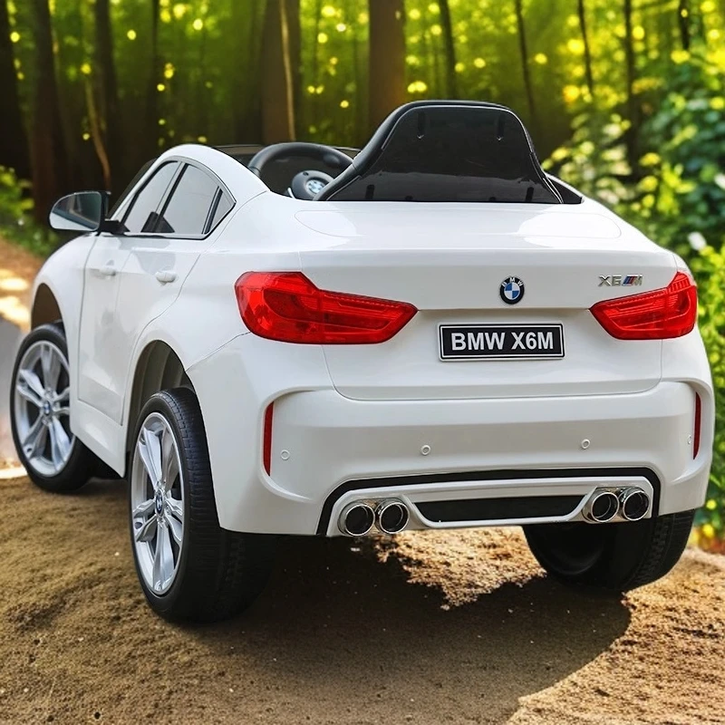 儿童电动车四轮遥控玩具汽车可坐人越野车小孩婴儿带摇摆宝马童车