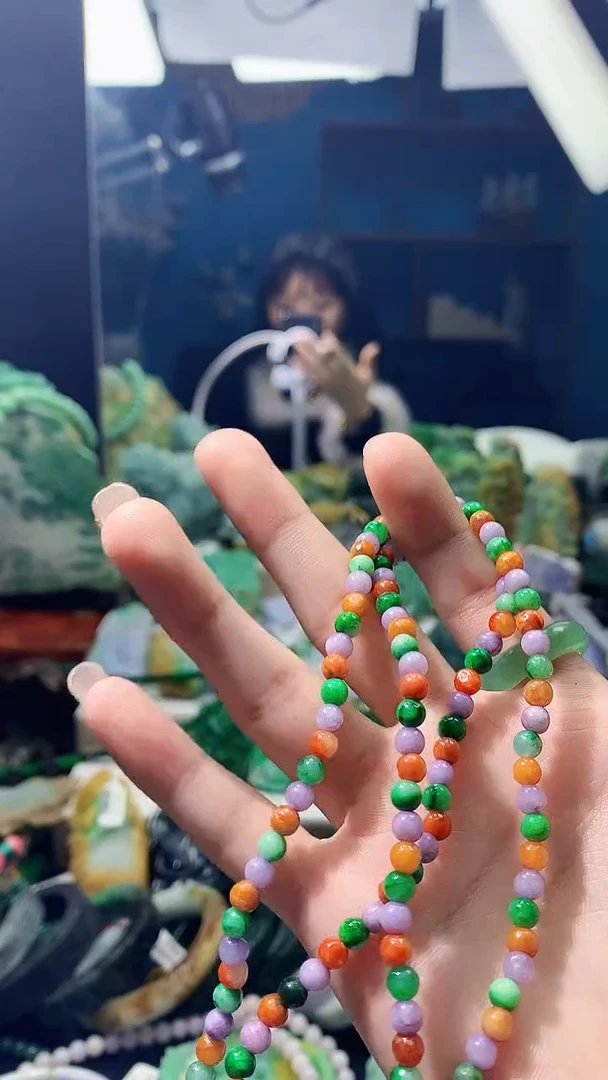 颈饰未镶嵌翡翠天然缅甸翡翠a货