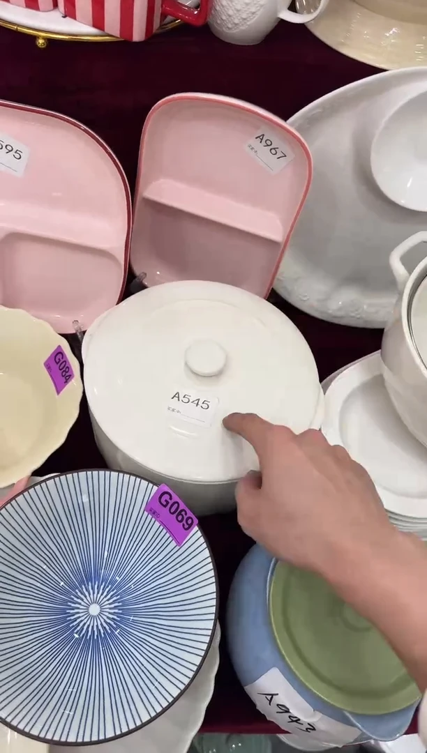 摆件陶A545   陶瓷餐具库存微瑕