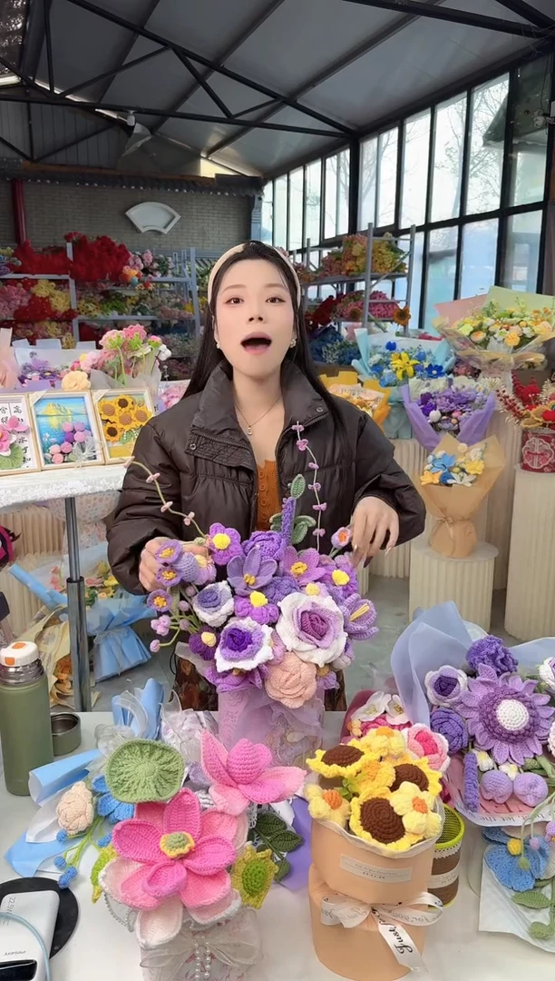 非遗手工花束，孤品清仓！！