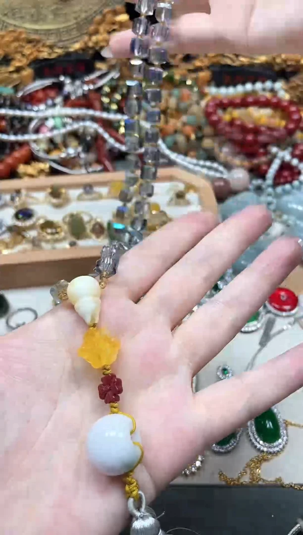 毛衣链未镶嵌翡翠多样性发货拍一发一