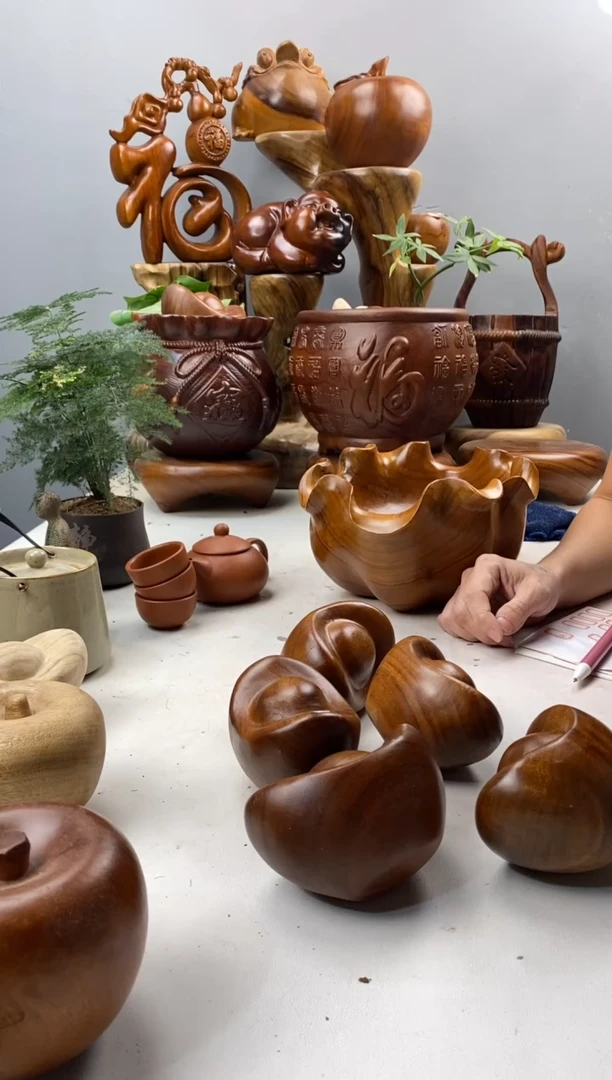 香樟木44香樟木小元宝