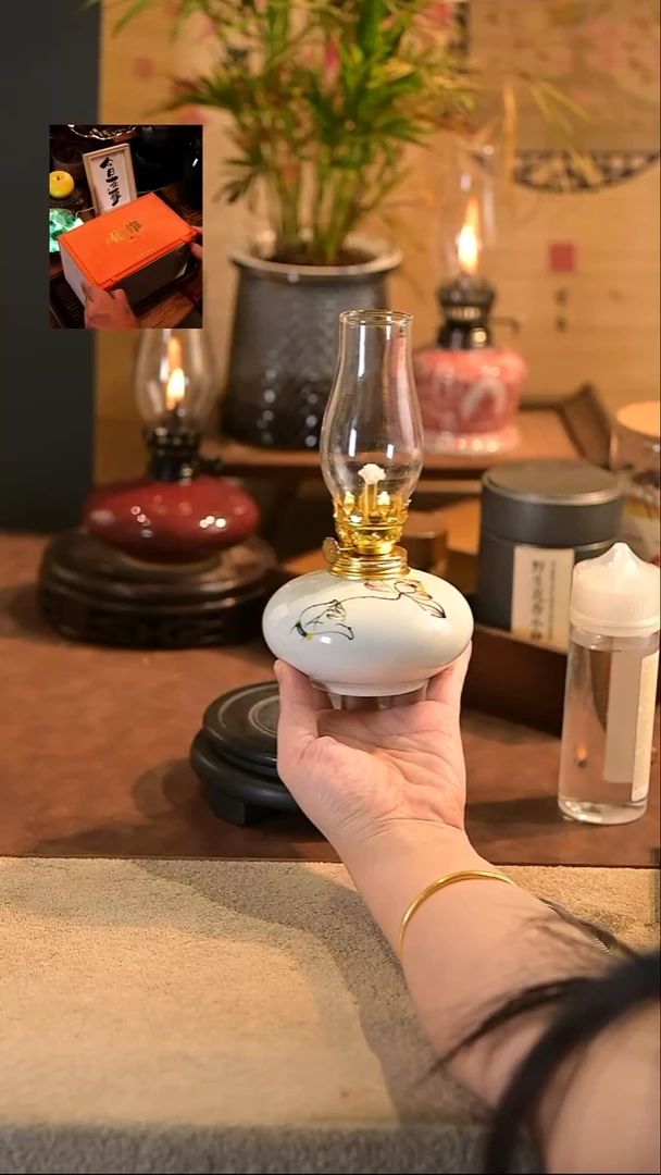 景德镇陶瓷香薰灯 摆件