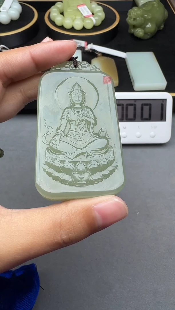 颈饰未镶嵌和田玉1