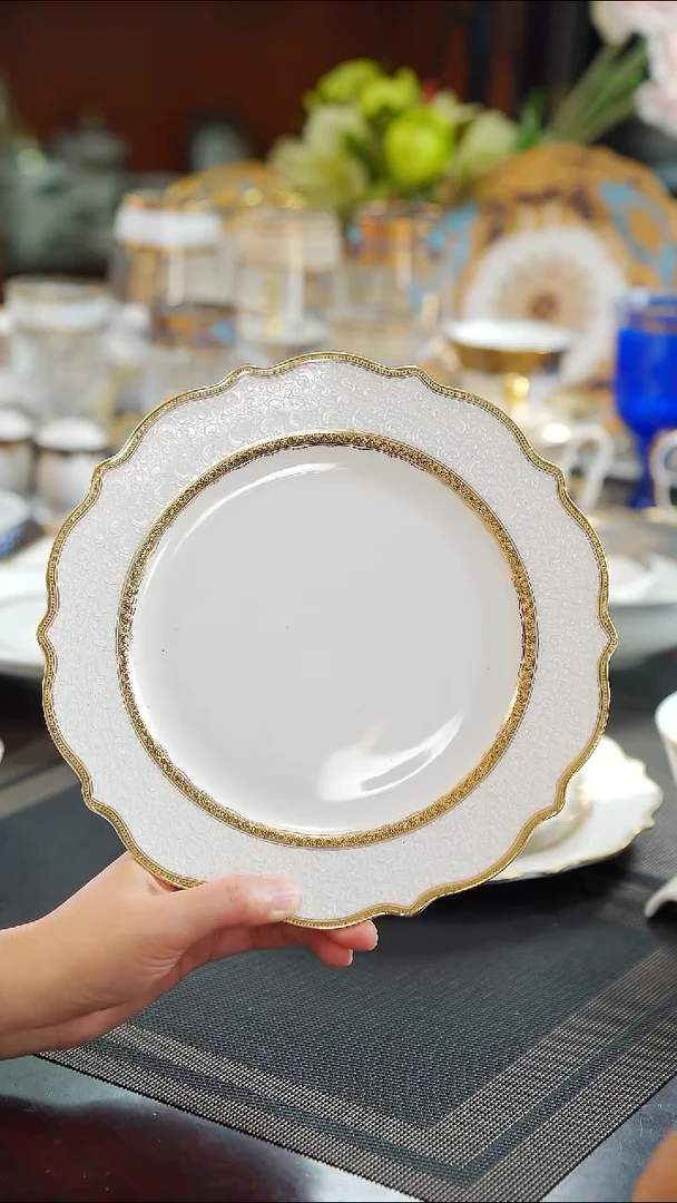 瓷片9英寸平盘1个