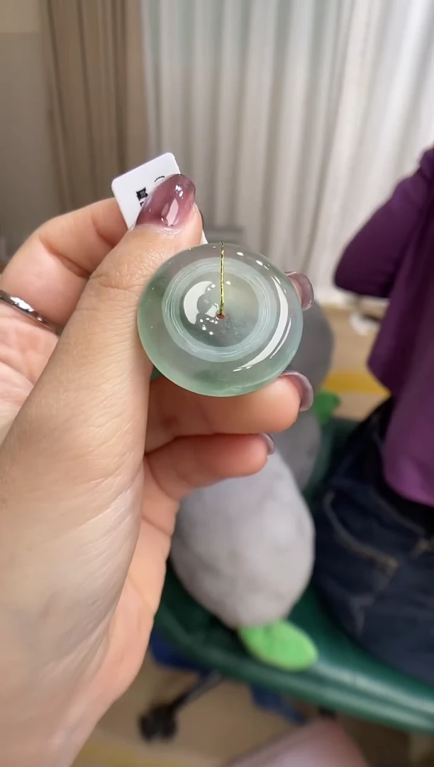 【闪购商品】翡翠颈饰未镶嵌平安扣