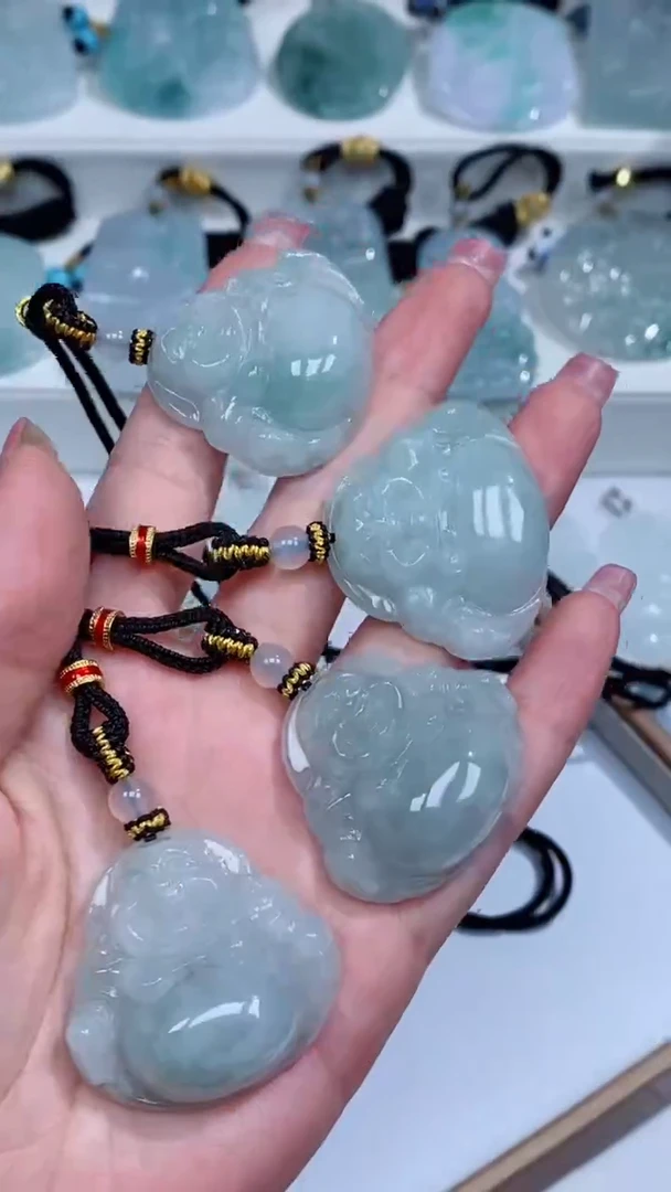 翡翠未镶嵌颈饰吊坠团购多样性发一件