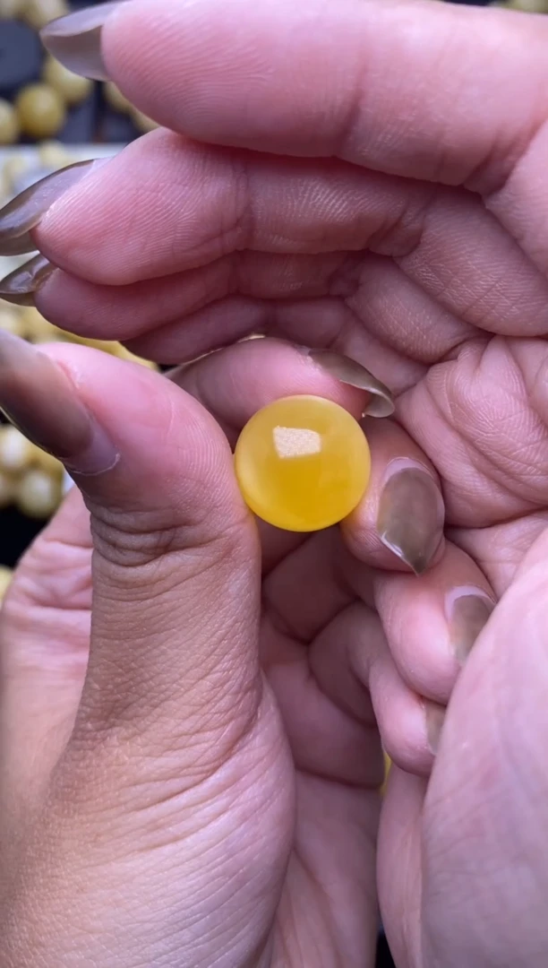裸石琥珀未镶嵌 大小姐珠宝58