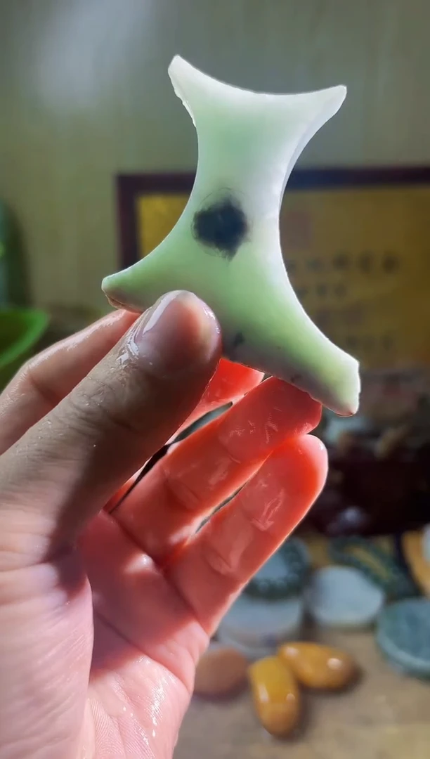 未镶嵌挂件翡翠A货常星4129
