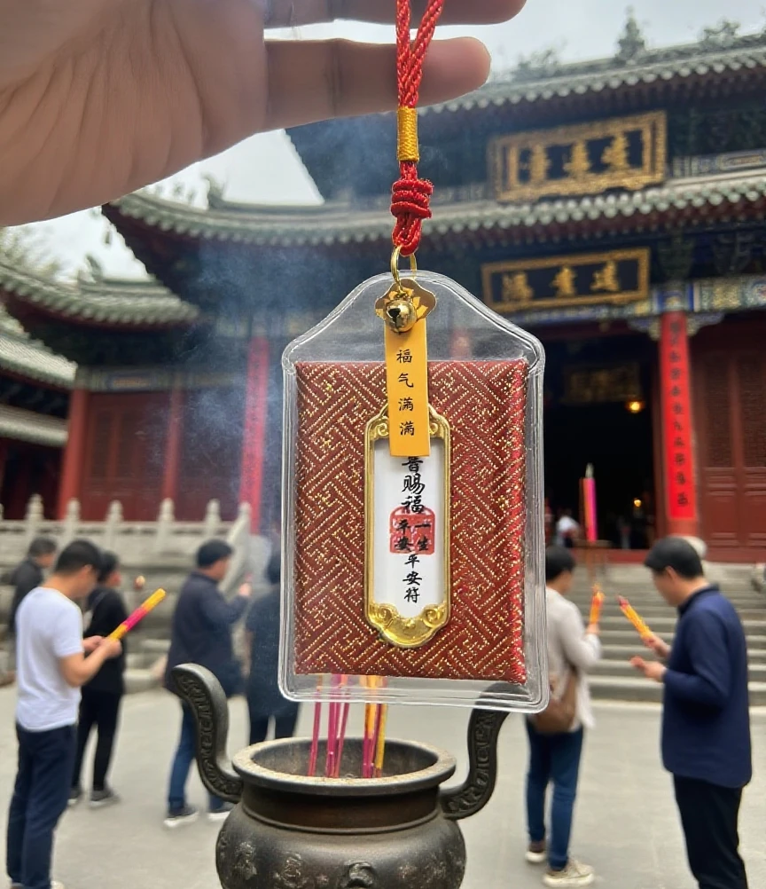 观音赐福手工福袋香囊寓意平安健康（手工定制）